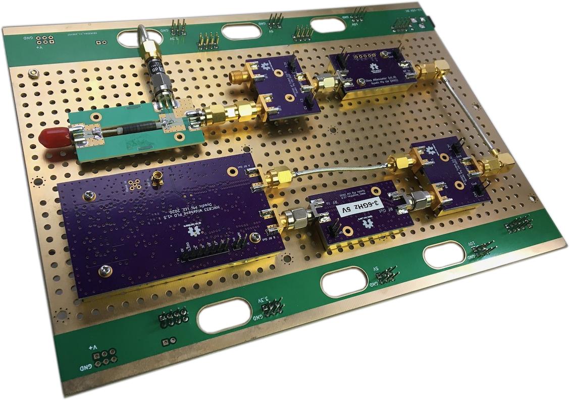 Populated carrier board